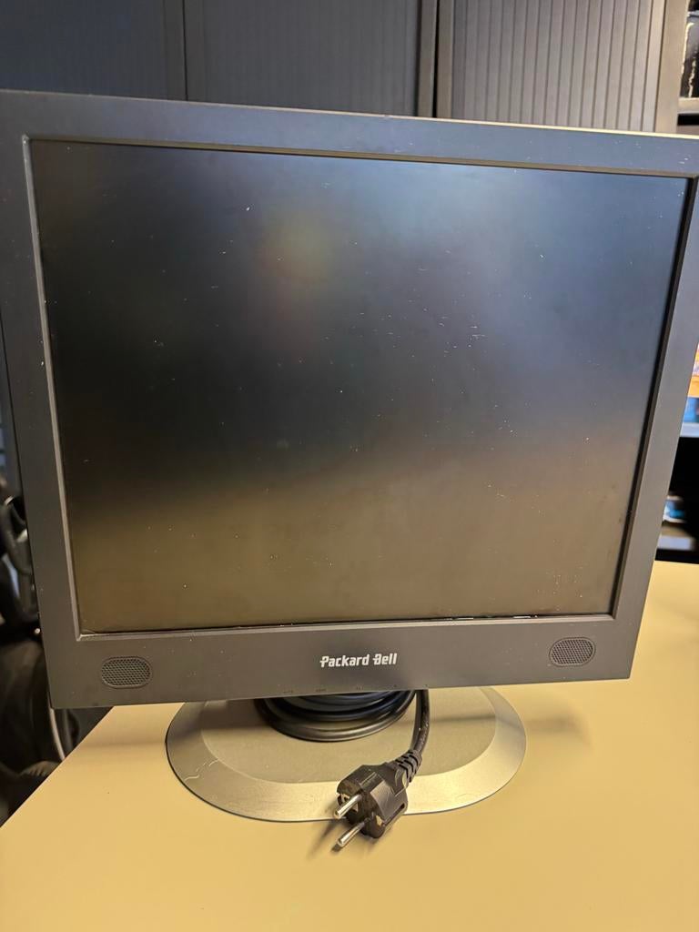 Packard Bell Monitor - Goedkoop!, Ophalen of Verzenden, VGA, Ingebouwde speakers, 60 Hz of minder