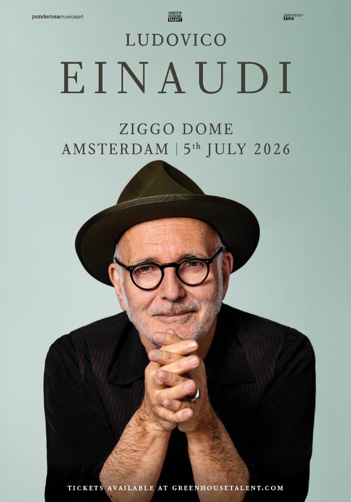 Ludovico Einaudi | 6 juli | Ziggo | vak I, Twee personen, Juli