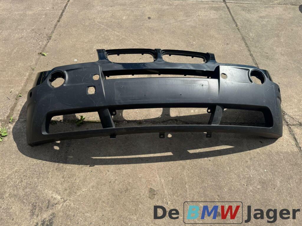 Voorbumper black sapphire BMW X3 E83 51113400897, Gebruikt, Voor, Ophalen of Verzenden