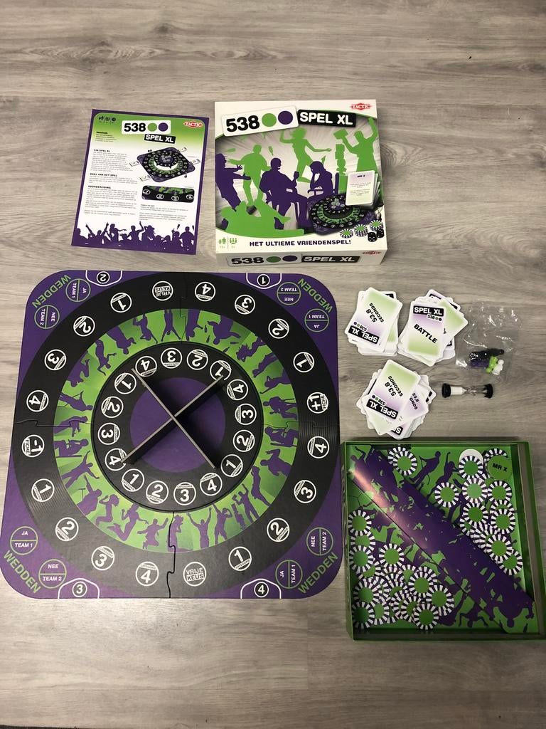 538 spel XL, Ophalen of Verzenden, Zo goed als nieuw