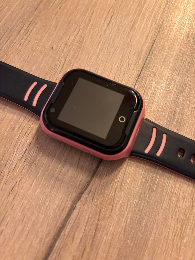 Gps horloge Wonlex, Sieraden, Tassen en Uiterlijk, Horloges | Kinderen, Ophalen of Verzenden, Zo goed als nieuw, Roze, Meisje