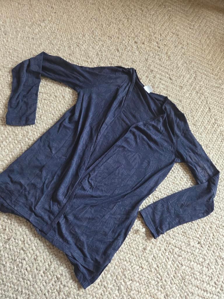 Dun donkerblauw vest M, Ophalen of Verzenden, Zo goed als nieuw, Blauw