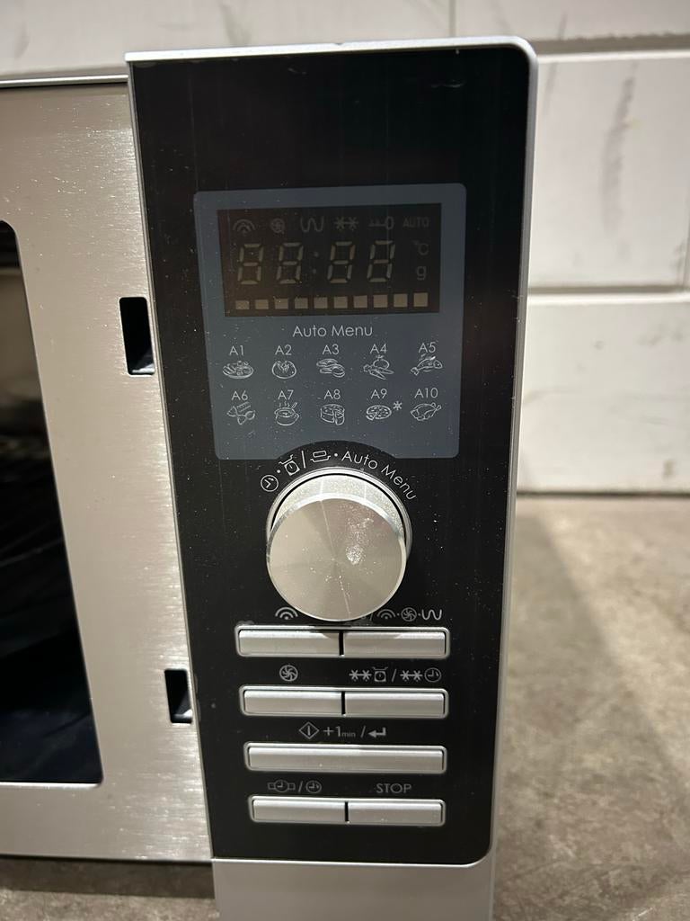 Sharp combi magnetronoven, Ophalen, Combimagnetron, Grill, Zo goed als nieuw