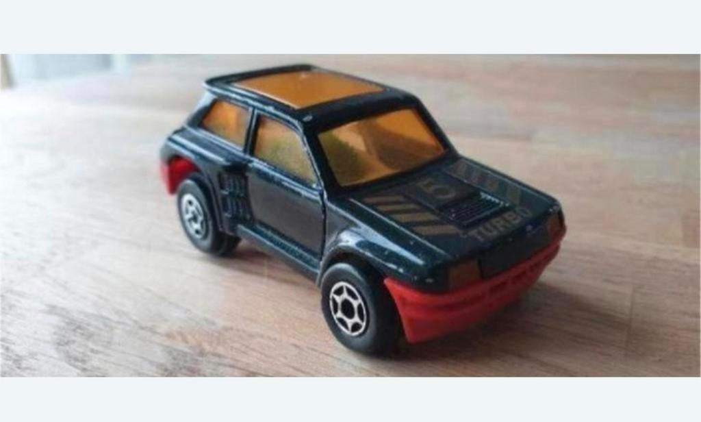 Renault 5 GT Turbo Majorette Motor – Made in France, Ophalen of Verzenden, Gebruikt, Auto