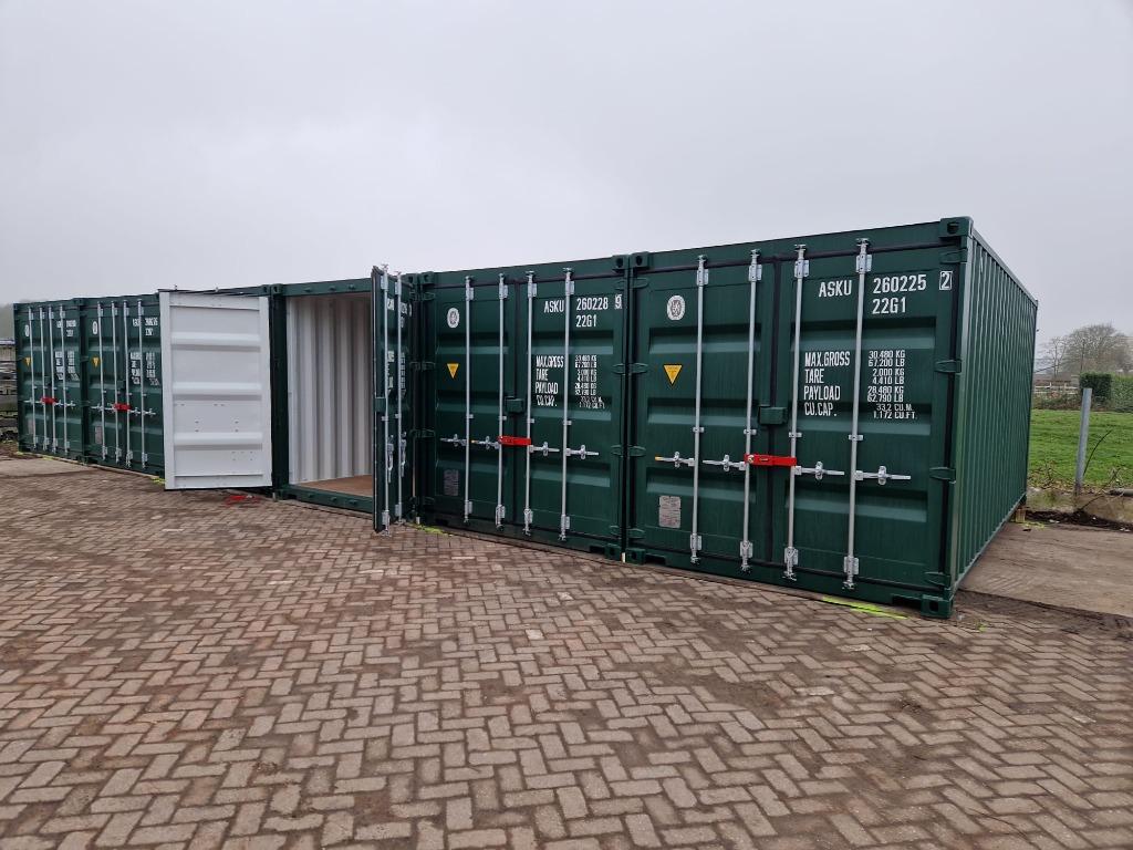 Ruime Opslagcontainers te huur vanaf €95,- / mnd, Ophalen