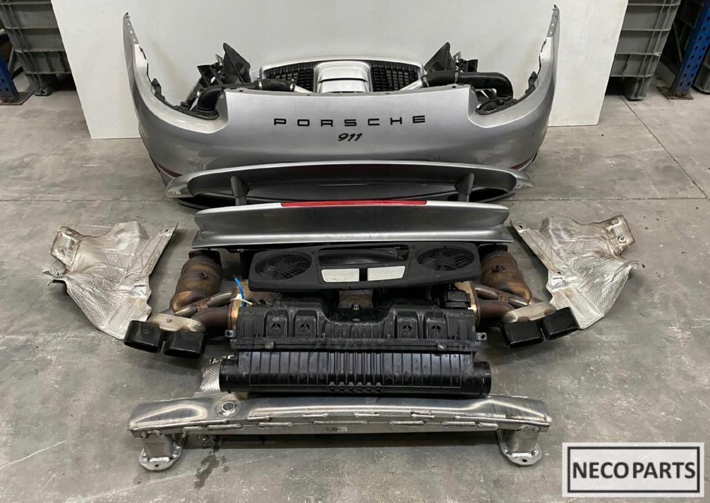 PORSCHE 991 TURBO S FACELIFT ACHTERBUMPER M7Z COMPLEET, Gebruikt, -, Porsche, Ophalen of Verzenden
