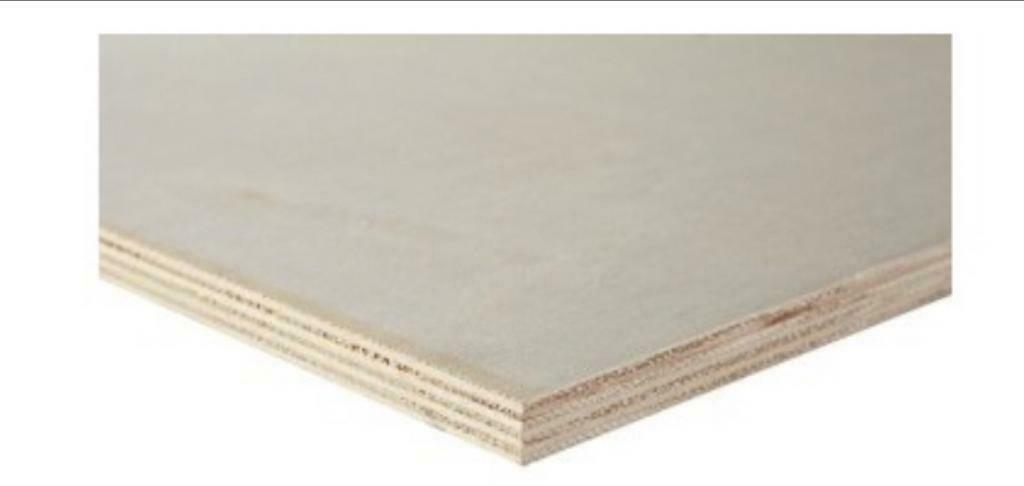 Multiplex populieren (gegrond) 9/12/15/18mm 250cm x 122cm, Doe-het-zelf en Verbouw, Platen en Panelen, Nieuw, Multiplex, Minder dan 20 mm