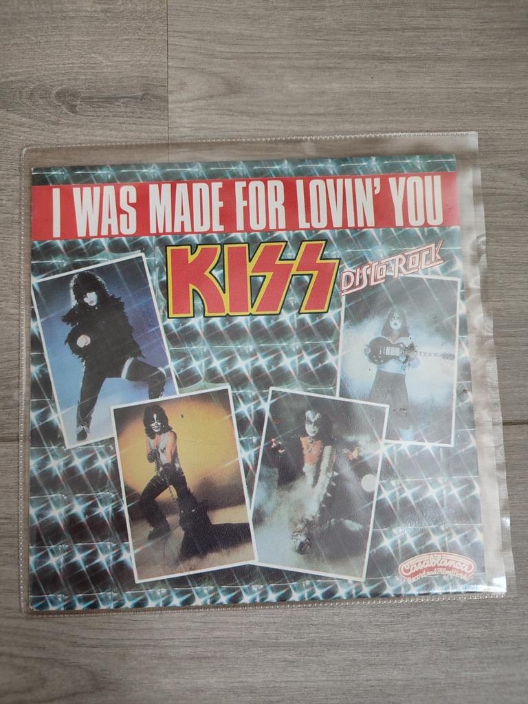 Kiss - I was made for lovin' you 7" single, Ophalen of Verzenden, Zo goed als nieuw, 7 inch, Single