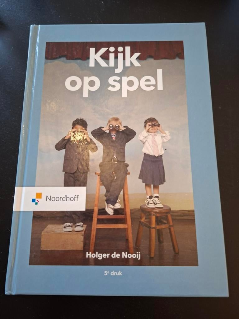 Kijk op Spel - Holger de Nooij, Boeken, Zo goed als nieuw, Holger de Nooij, Alpha, HBO