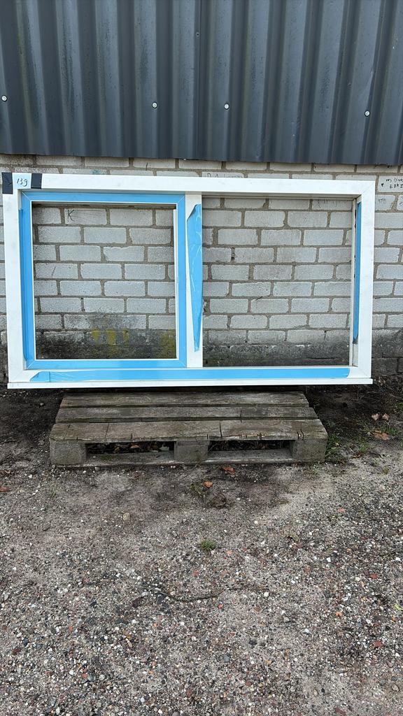 (139) Nieuw aluminium raamkozijn draai kiep, Doe-het-zelf en Verbouw, Ophalen, Raamkozijn, 150 tot 225 cm, 75 tot 150 cm