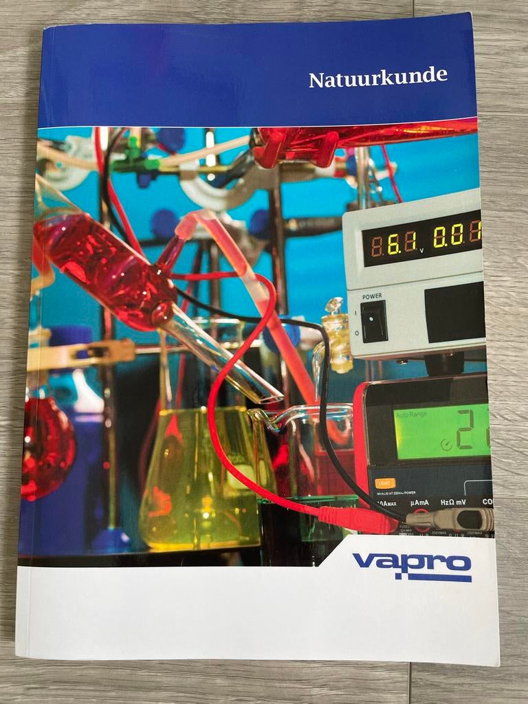 Vapro Natuurkunde Boek, Ophalen of Verzenden, Beta, Zo goed als nieuw, MBO
