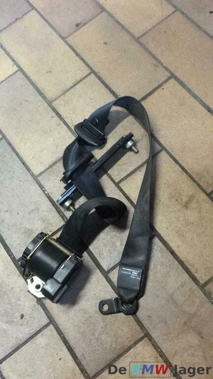 Veiligheidsgordel linksvoor zwart BMW X5 E53 72117021963, Gebruikt, Ophalen of Verzenden, BMW, BMW