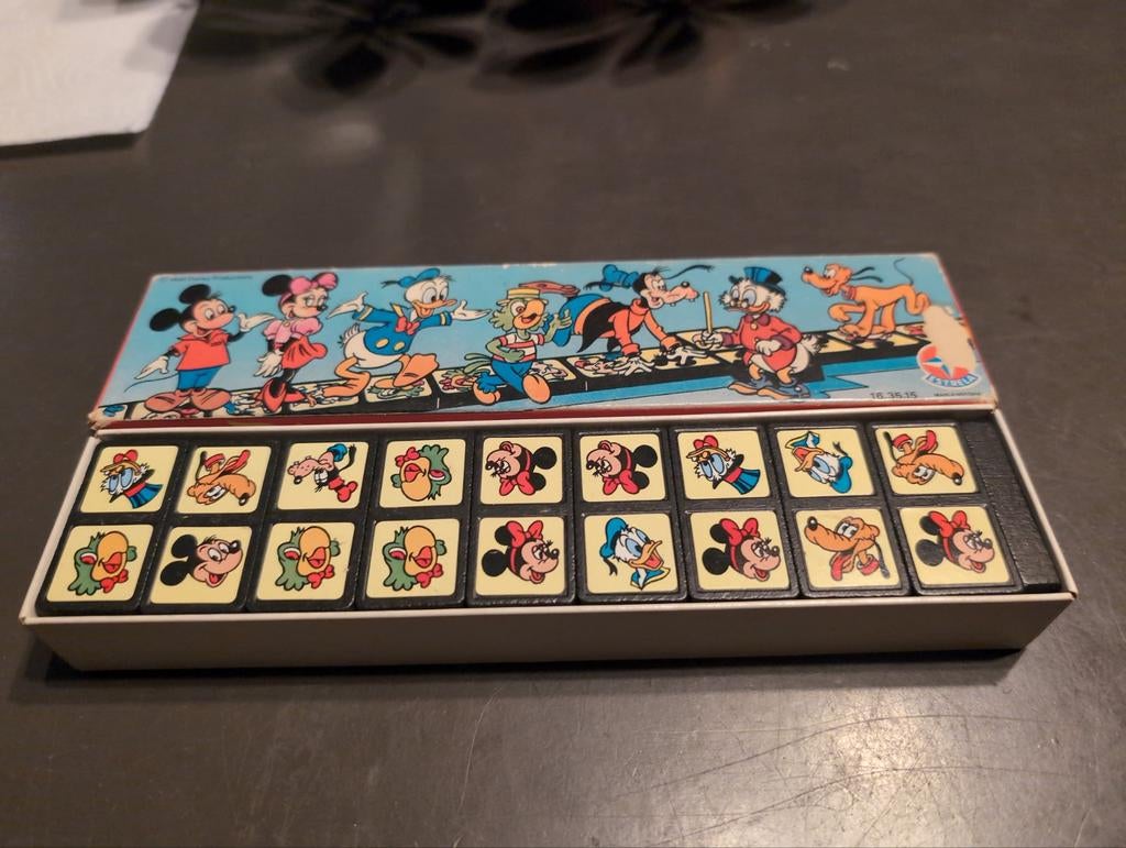Disneylandia domino, Ophalen of Verzenden, Overige figuren, Beeldje of Figuurtje