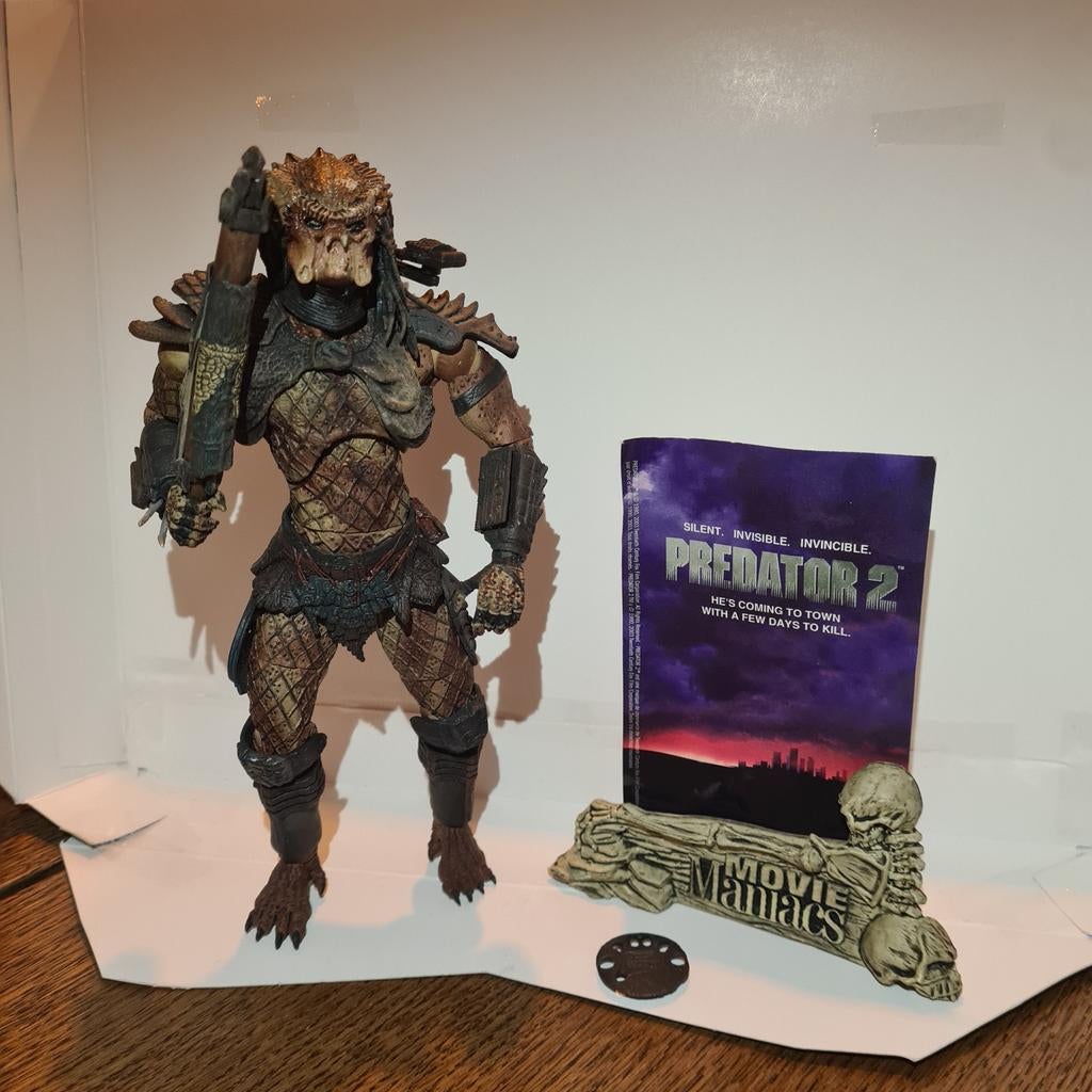 Predator 2 figuur movie Maniacs, Ophalen of Verzenden, Zo goed als nieuw