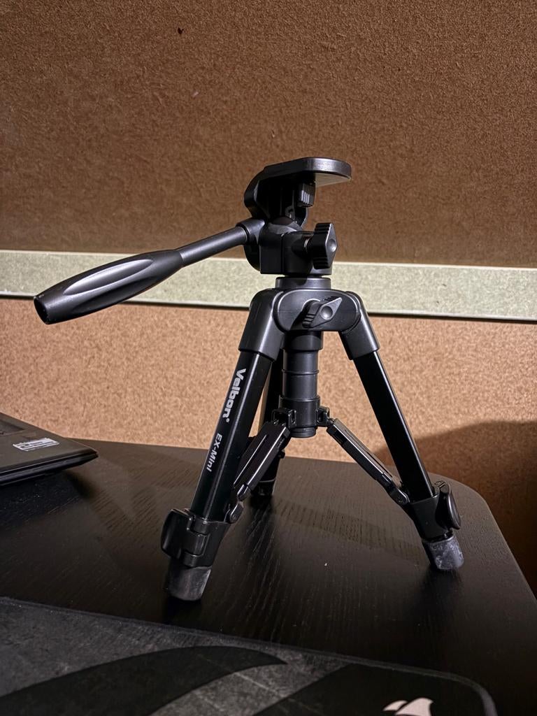 Velbon EX mini statief - Zo goed als nieuw!, Ophalen, Zo goed als nieuw, Minder dan 150 cm, Ministatief