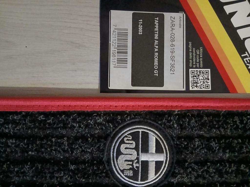Alfa Romeo GT automatten - Nieuw met roze rand, Ophalen of Verzenden, Nieuw
