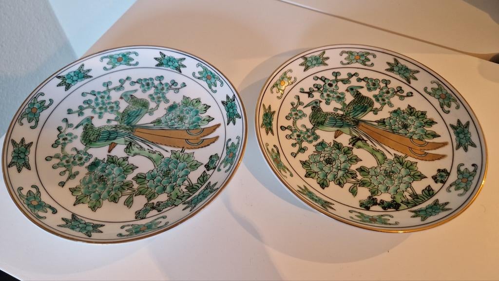 Gold Imari borden / Japans porselein, Antiek en Kunst, Ophalen of Verzenden