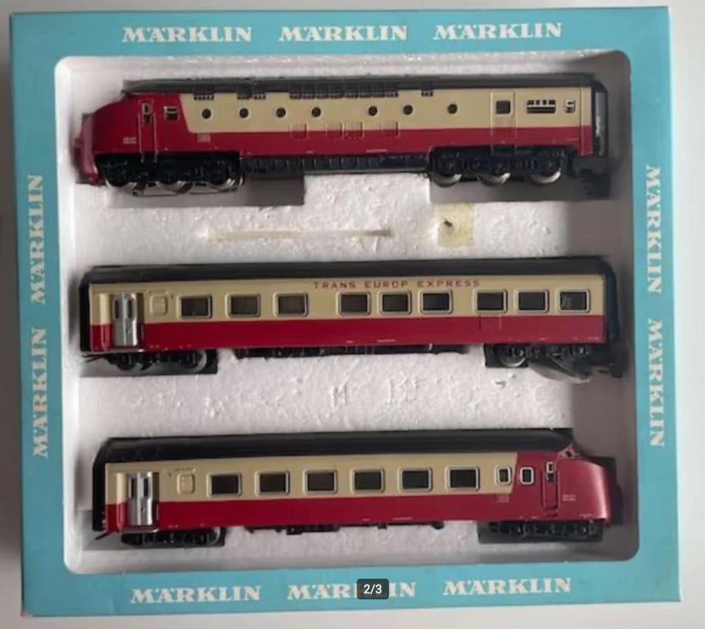 Marklin 3070 TEE, Wisselstroom, Ophalen of Verzenden, Analoog, Märklin