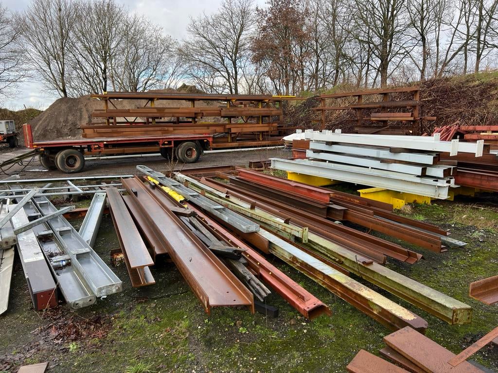 Groot assortiment staal (gebruikt en nieuw) €0,75 ex per kg, Doe-het-zelf en Verbouw, Metalen, Zo goed als nieuw, IJzer, Ophalen