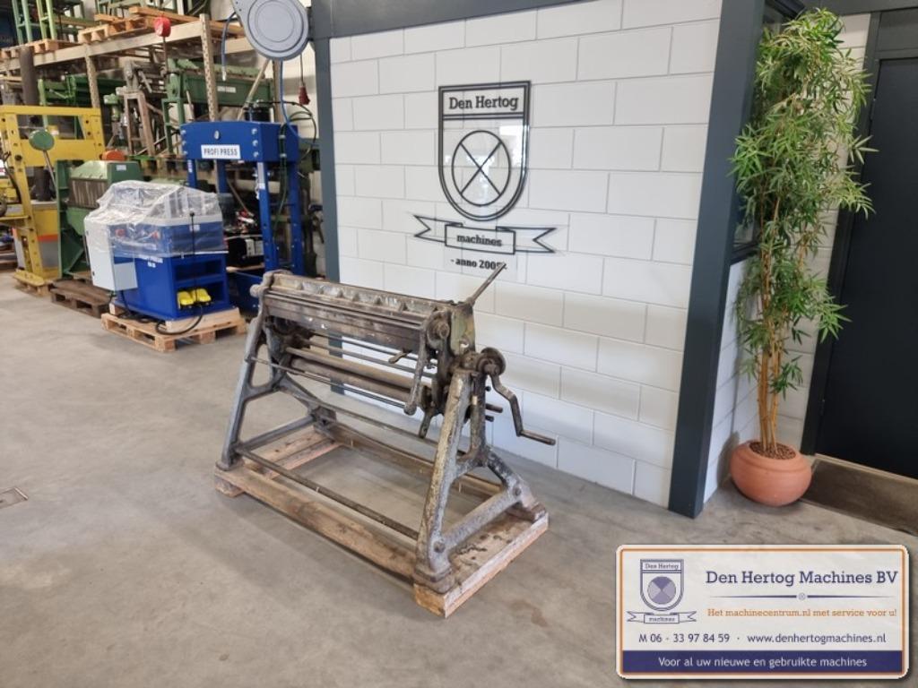 Combinatiebank zetbank wals kraalmachine 1m metaalbewerking, Ophalen, Gebruikt