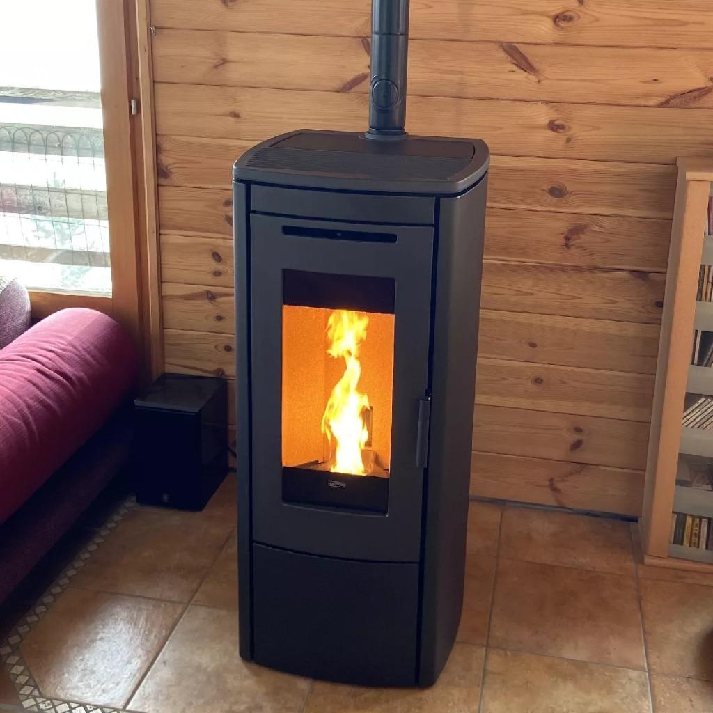 Pelletkachel Klover Soft 80 - houtpellets, Huis en Inrichting, Kachels, Ophalen, Nieuw, Overige brandstoffen, Pelletkachel