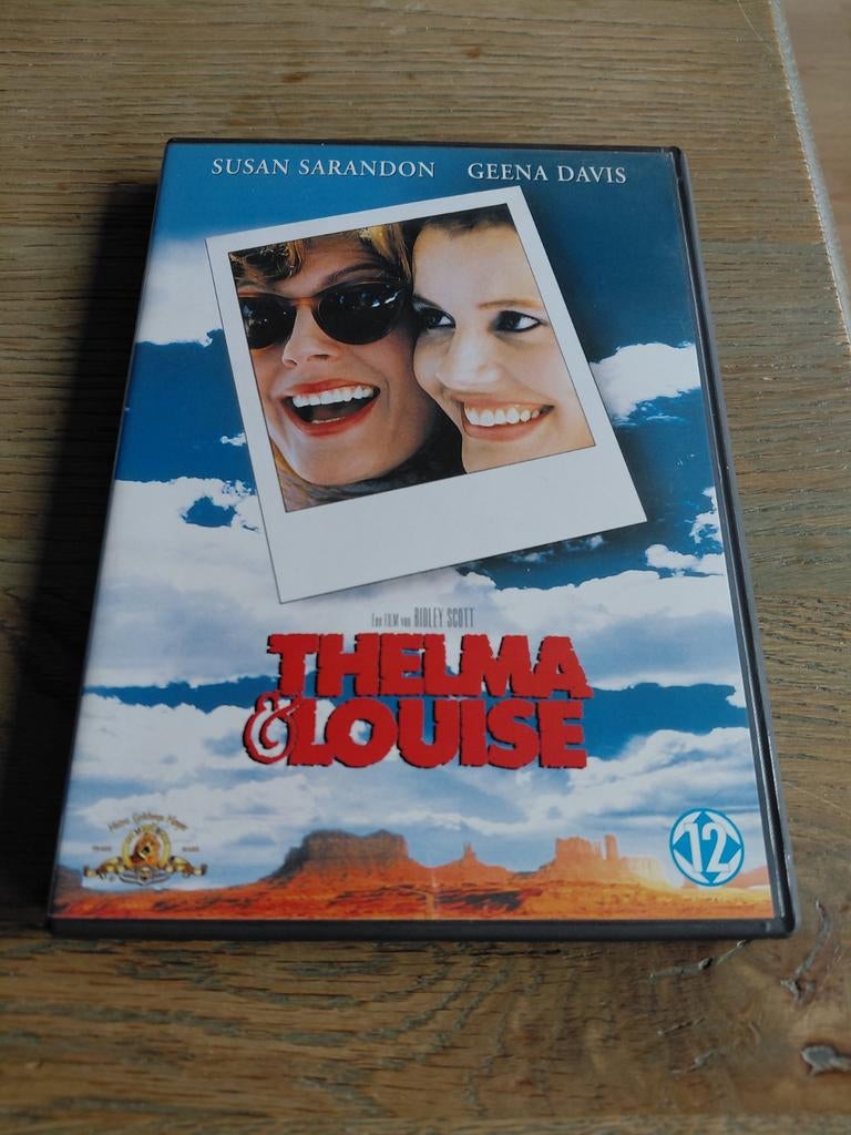 Thelma & Louise dvd., Vanaf 12 jaar, Ophalen of Verzenden, Zo goed als nieuw