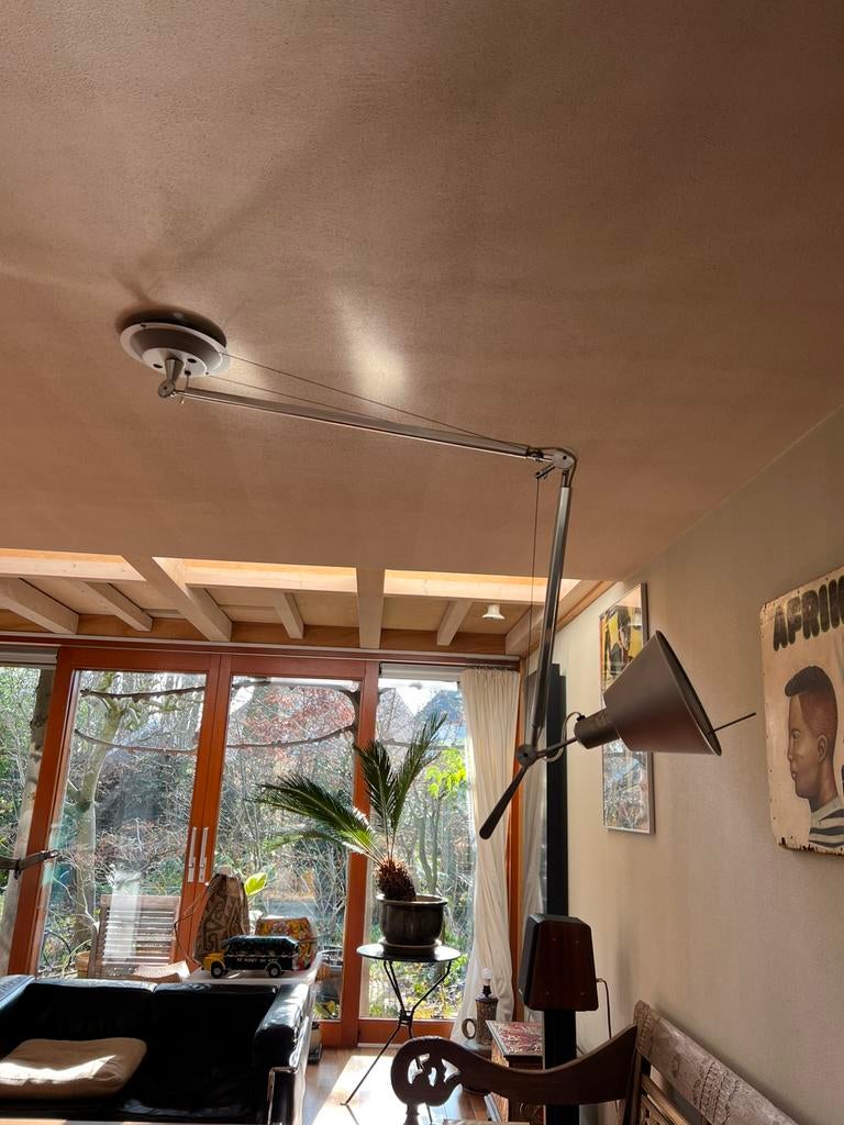 Artemide Tolomeo Sospensione Decentrata, Ophalen, Zo goed als nieuw, Minder dan 50 cm