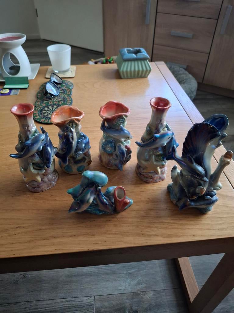 te koop dolfijnen beeldjes op te halen in born, Ophalen of Verzenden