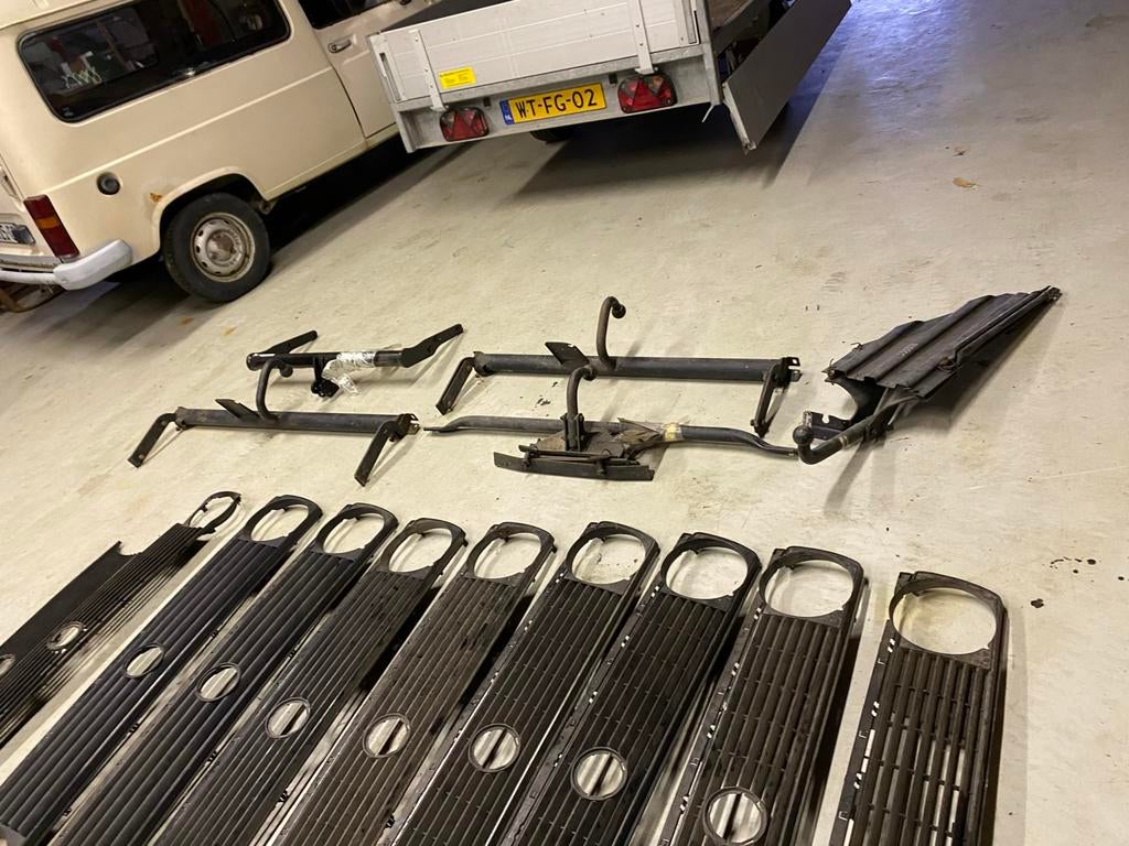 VW GOLF TRANSPORTER, T3-T6 TREKHAAK, TANK GRILLE,  ETC NOS, Ophalen, Nieuw, Volkswagen