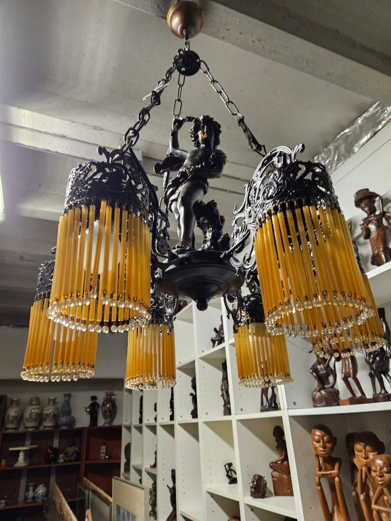 Mooie Franse hanglamp, Ophalen