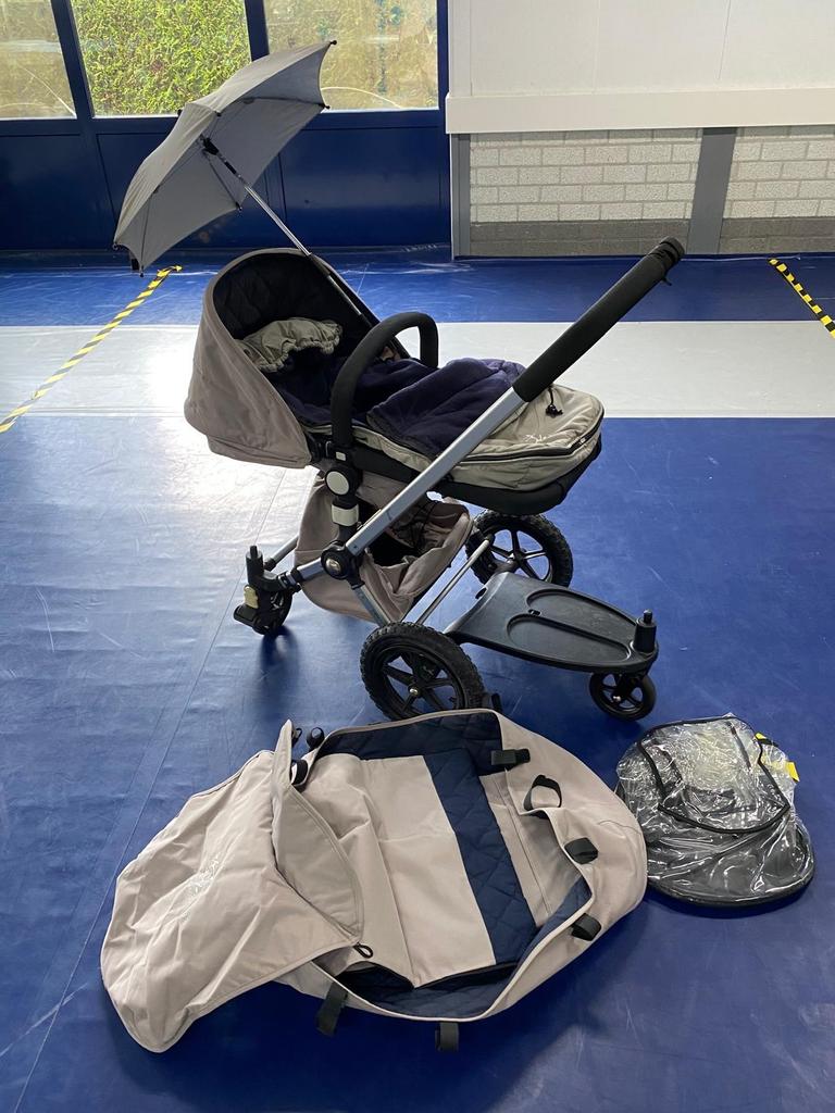 Bugaboo Frog Kinderwagen - Compleet!, Gebruikt, Bugaboo, Met reiswieg, Ophalen