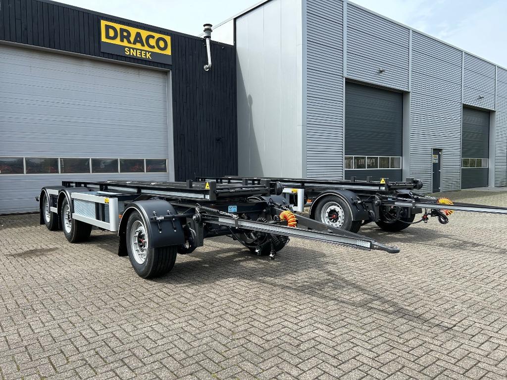 Nieuwe DRACO container aanhangw. uit voorraad. Direct rijden, Auto's, Vrachtwagens, Bedrijf, Overige merken, BTW verrekenbaar