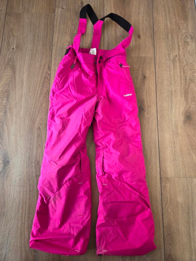 Roze skibroek maat 125-132 cm Decathlon, Sport en Fitness, Gebruikt, 100 tot 140 cm, Kleding, Ophalen