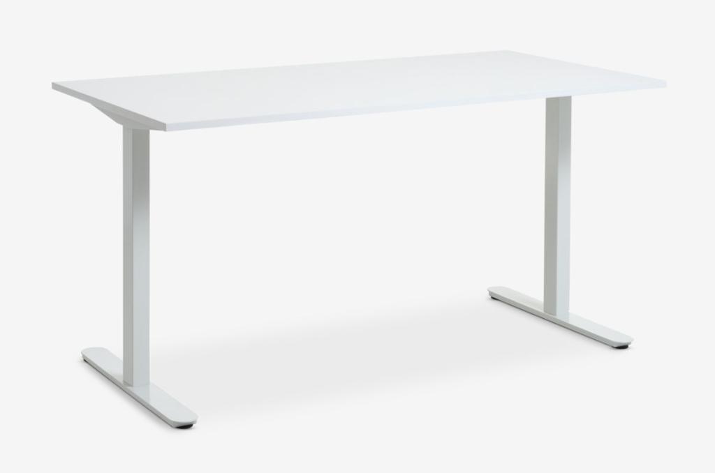 Bureau Stauning 80 x 160 wit, Ophalen, Zo goed als nieuw, Wit