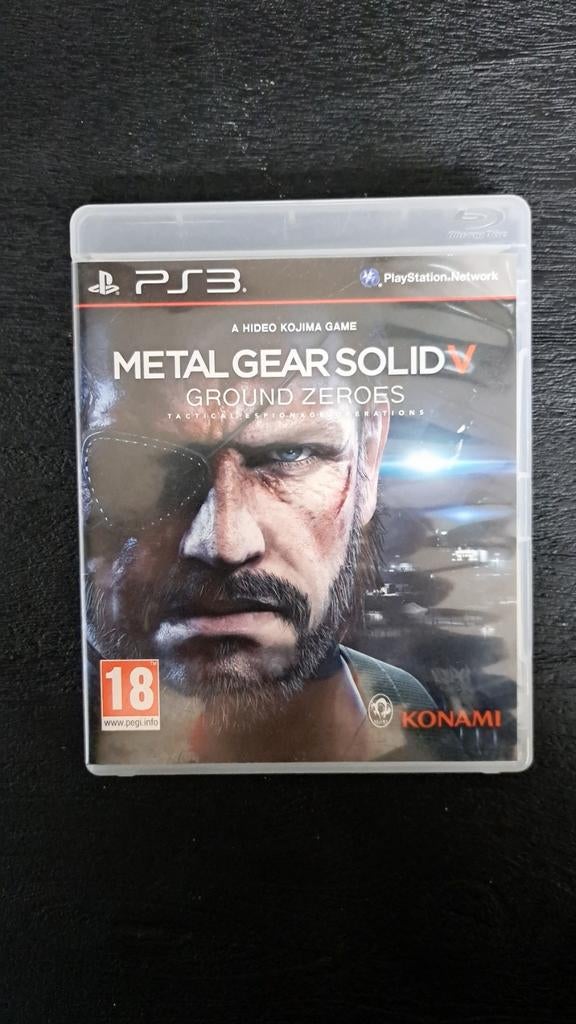 Metal Gear Solid V: Ground Zeroes - PS3 - Krasvrij!, Spelcomputers en Games, Games | Sony PlayStation 3, Zo goed als nieuw, Avontuur en Actie