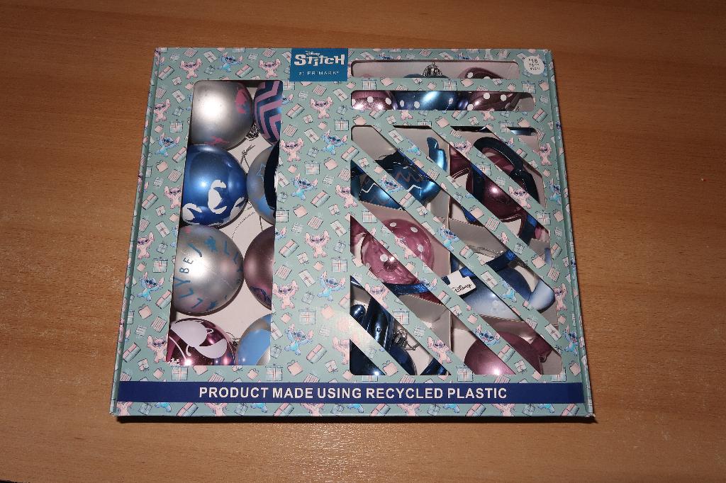 Nieuw Stitch / Angel / Disney kerstballen / kerstboom pakket, Ophalen of Verzenden, Overige figuren, Nieuw, Beeldje of Figuurtje