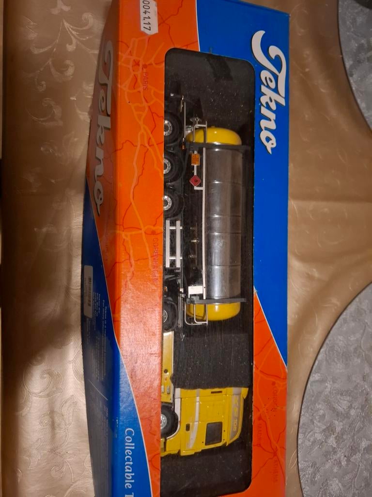Tekno Tankwagen Model - Nieuwstaat, Overige merken, Groter dan 1:32, Ophalen of Verzenden, Zo goed als nieuw