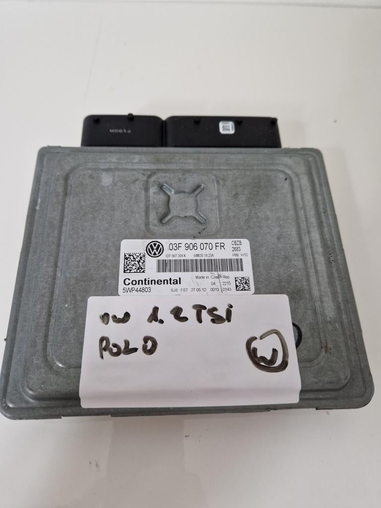 VW POLO 6R ECU / 03F 906 070 FR, Auto-onderdelen, Elektronica en Kabels, Gebruikt, Volkswagen, Ophalen of Verzenden, VW