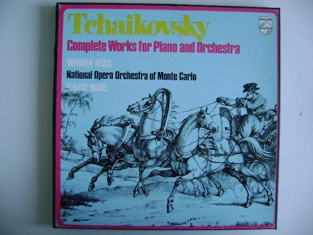 20226-10-2: Complete works for piano + orchestra-Tchaikovsky, Ophalen of Verzenden, Zo goed als nieuw, Overige formaten