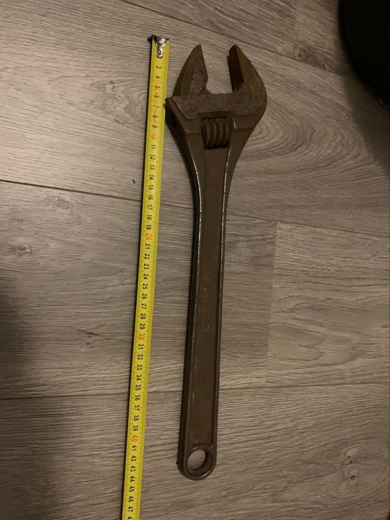 Bahco extra groot , / Moersleutel., Ophalen