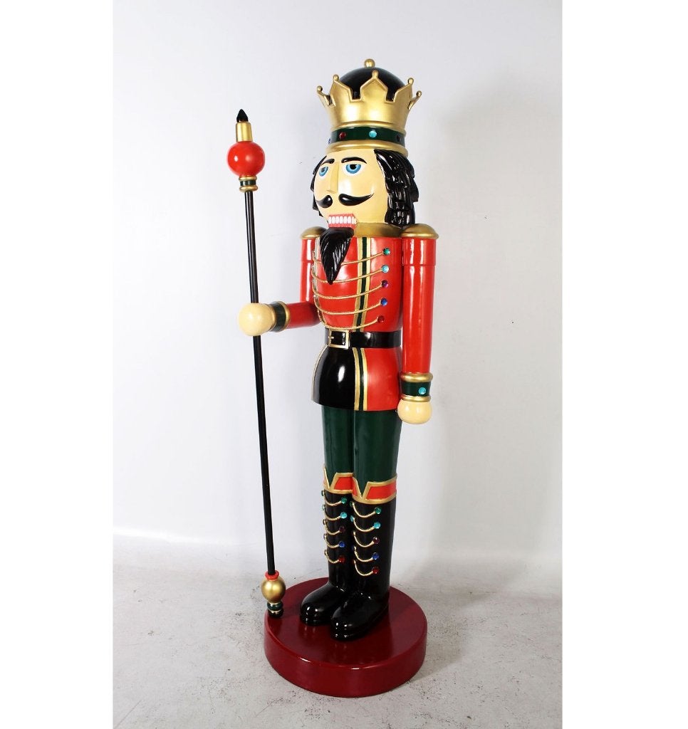 Nutcracker King beeld – Notenkraker Hoogte 201 cm, Diversen, Kerst, Ophalen, HorecaBeelden, Nieuw, HorecaBeelden
