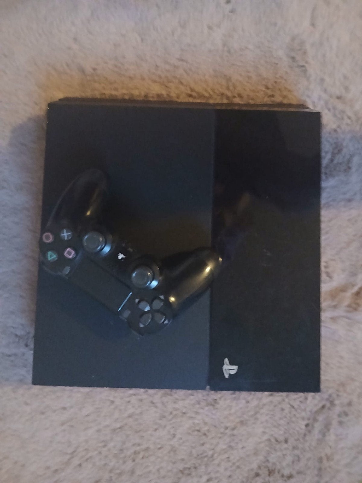 PlayStation 4 met controller en klein scherm, Spelcomputers en Games, Spelcomputers | Sony PlayStation 4, Ophalen, Gebruikt, Met 1 controller
