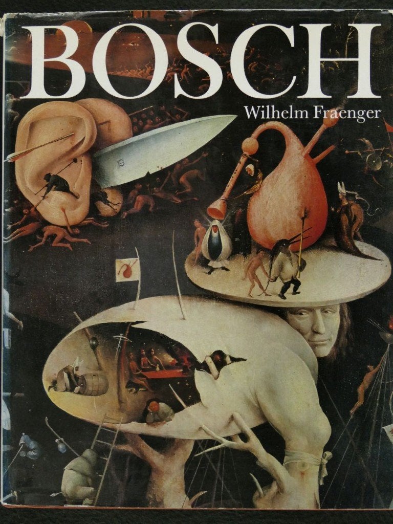 De kunstwerken van hieronymus bosch (1975), Ophalen of Verzenden, Gelezen
