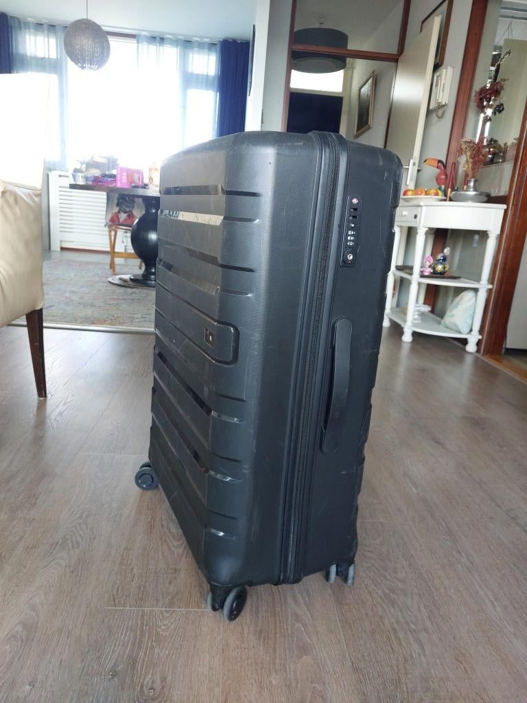 Koffer Narbonne 4.0 large - Koffer 105L - Human Nature, Sieraden, Tassen en Uiterlijk, Koffers, Hard kunststof, Zo goed als nieuw