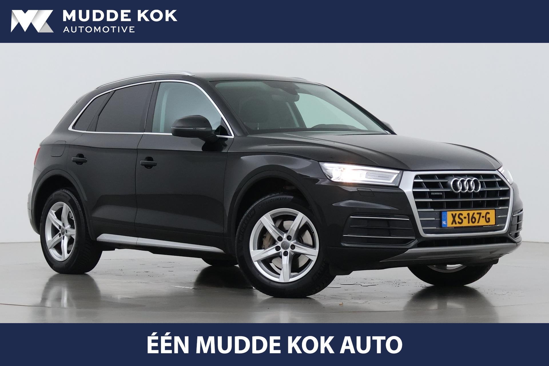Audi Q5 2.0 TDI Quattro Design Pro Line Plus | Stoelverwarmi, Auto's, Automaat, Stof, Gebruikt, Q5