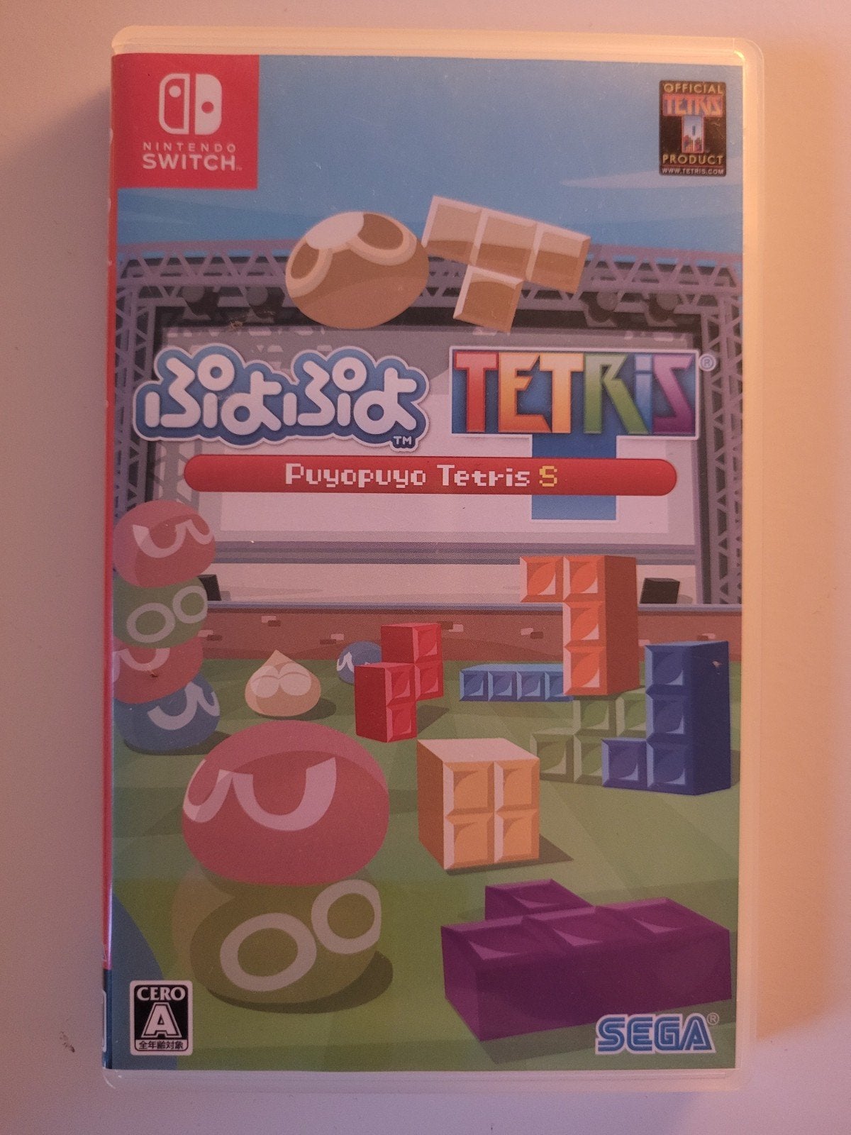 Puyo Puyo Tetris S - Nintendo Switch (Japanse Import), Puzzel en Educatief, Ophalen of Verzenden, Zo goed als nieuw, Eén computer