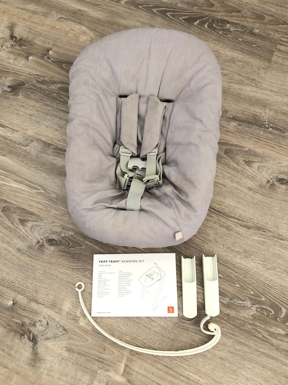 Stokke Tripp Trapp Newborn Set - Zo goed als nieuw, Ophalen of Verzenden, Gebruikt, Overige typen, Gordel(s)