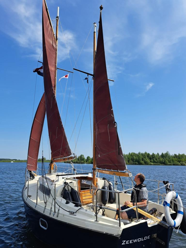 Zeilboot 8M | Polyester | 22pk 3cilinder Vetus, Watersport en Boten, Kajuitzeilboten en Zeiljachten, Overige merken, Gebruikt