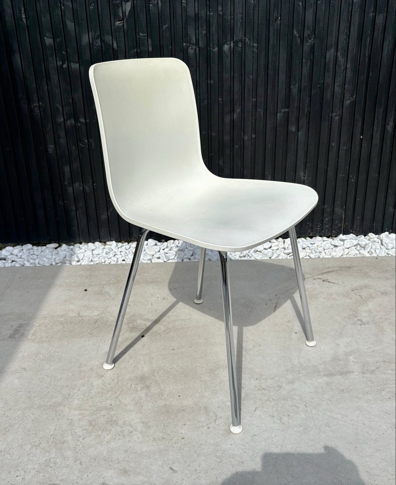 Vitra HAL Stoel - Ontwerp Jasper Morrison - Wit, Ophalen, Kunststof, Wit, Zo goed als nieuw