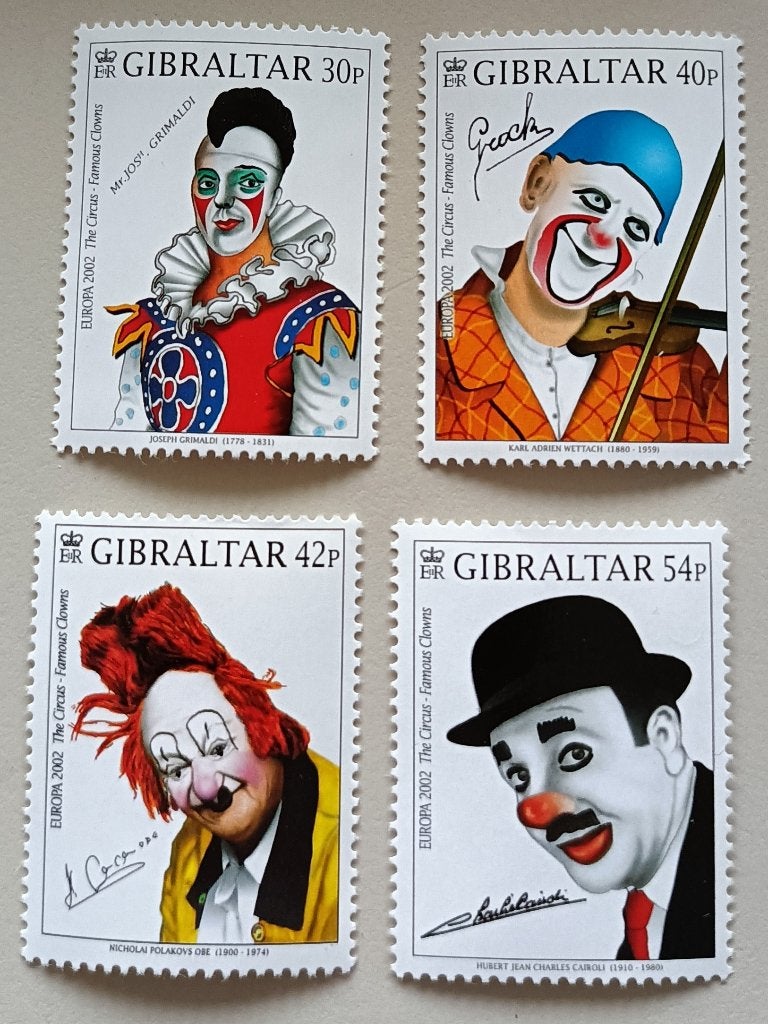 Gibraltar 2002 cept mich 1002-05, Ophalen of Verzenden, Overige landen, Postfris